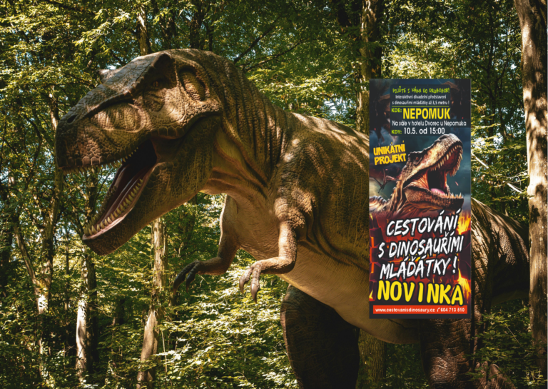 Cestování s dinosaury Nepomuk 2026