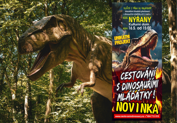 Cestování s dinosaury Nýřany 2026