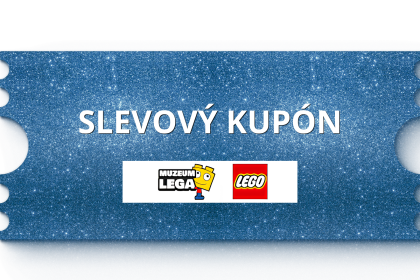 Slevový kupón Muzeum Lega Museum of Bricks